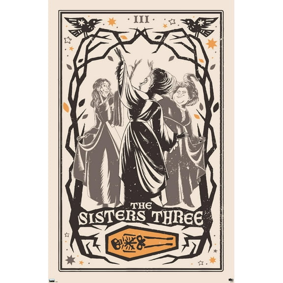 Disney Hocus Pocus 2 - The Sisters Three Wall Poster, 22.375" x 34"