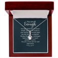 thumbnail image 4 of You Are Enough You May Bend Alluring Ribbon Necklace Message Card, 4 of 20
