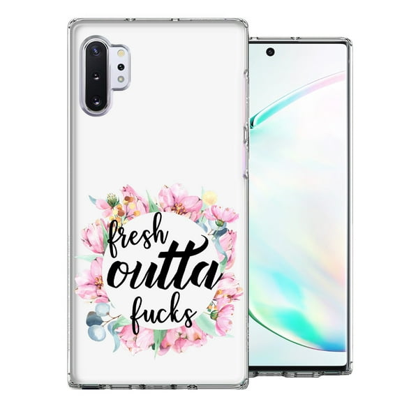 MUNDAZE For Samsung Galaxy Note 10 Plus Fresh Outta Fs Design Double Layer Phone Case Cover