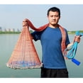 thumbnail image 2 of Red de pesca en kayak Fly Landing Net Red de red para agua dulce salada kusrkot Red de aterrizaje de pesca, 2 of 7