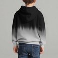 thumbnail image 5 of CYRBOKO Boys Sweatshirts, Long Sleeve Casual Gradient Pullover Hoodies for Kids Gray Size 7-8 T, 5 of 7