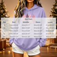 thumbnail image 4 of ThriftyPlait Women's Trendy Christmas Hoodie Pullover Warm Loose Fit Holiday Kangaroo Pocket Sweatshirt Long Sleeve Casual Shirt, 4 of 6