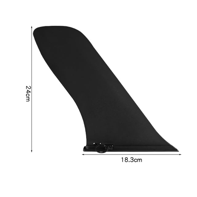OUYAWEI 9inch Paddle Board Fin, Sup Fin Replacement, No-Tool Installation Durable Paddle Board Accessories, Improves Stability