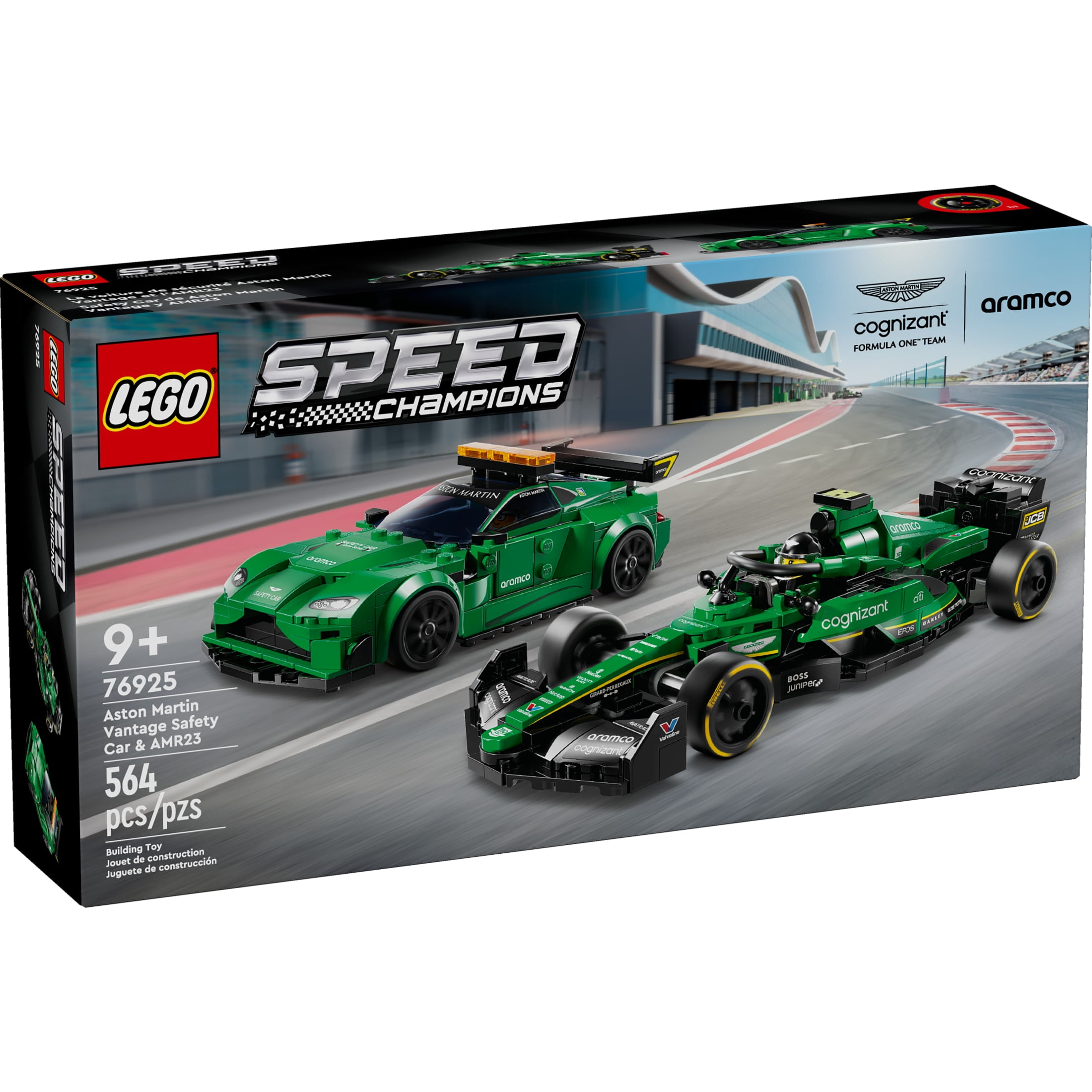 LEGO Speed Champions 76925 Race Car Set with 2 Minifigures for