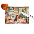 thumbnail image 4 of Irish Setter Christmas Cookies Glass Cutting Board 12 in x 15 in, 4 of 5