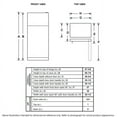 thumbnail image 5 of HOTPOINT HPS18BTNRWW top freezer freestanding refrigerator, 5 of 5