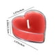 thumbnail image 4 of Vela de cera de soja perfumada en forma de corazón | Vela romántica para una cena de cumpleaños | Larga duración con aromas de ylang, rosa, jazmín y osmanto | Vela aromática decorativa para regalar, 4 of 6