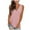 Pink summer tops for women, variant on pimelu Tank Tops for Women Womens Tops V Neck Loose Casual Sports Workout Tee Tops Trendy Solid Sleeveless Short Sleeve Shirts for Women