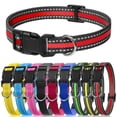 thumbnail image 2 of Collar para perros PetJoy, paquete de 3, reflectantes, de liberación rápida, 20-69 cm, 2 of 9