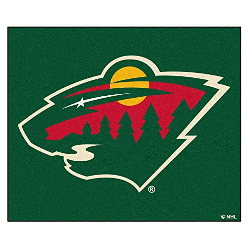 Fanmats NHL Minnesota Wild Nylon Face Tailgater Rug