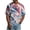 Deep Red, variant on Men's Casual Short Sleeve Tops Tie-Dye Print V-Neck Raglan for Music Festival Outdoor Party Summer Vacation Comfort Style,Black L
