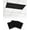 Black, variant on White Fluorescent Light Covers for Ceiling Lights 4x2 feet, 1 Pack Magnetic Light Filters for Classroom, Modern Simple White Backdrop Fluorescent Light Shade Panel for Office School Drop Home
