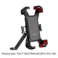 thumbnail image 4 of Soporte de teléfono Soporte de ciclismo ajustable para 4.7-7 pulgadas (motocicleta), 4 of 4