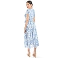 thumbnail image 3 of Vestido midi con estampado floral Roman Fashion /Juvenil, 3833 (Azul marino) azul CH, 3 of 5