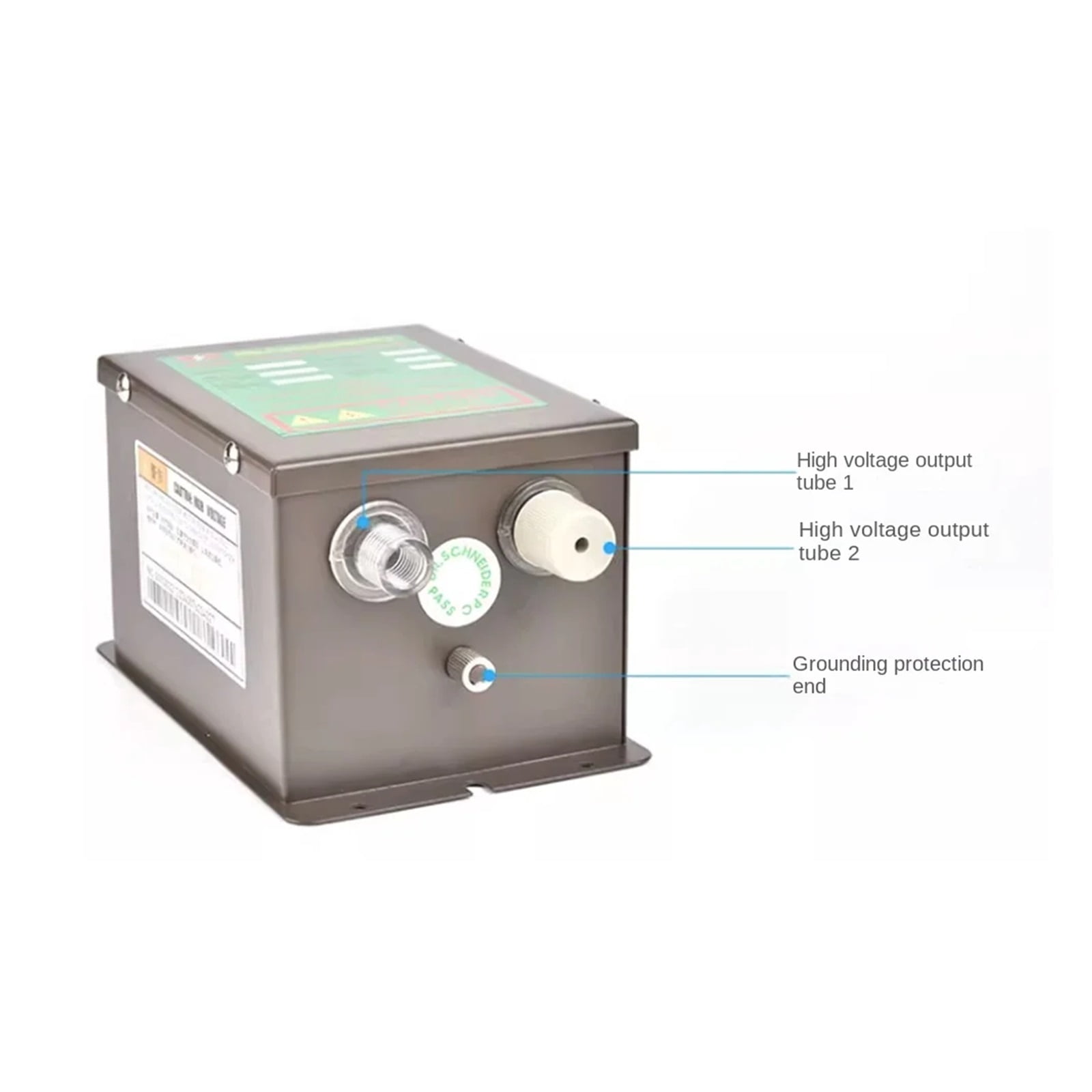 Antistatic Air Gun Ionizing Air Gun Electrostatic Gun with High Voltage Generator