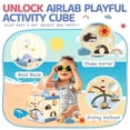thumbnail image 2 of Juguete Montessori de madera Activity Cube Airlab para niños de 1 a 3 años, 2 of 9