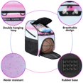 thumbnail image 4 of Bolsa de baloncesto YOREPEK grande con compartimento para zapatos de 40 L, color rosa, 4 of 9