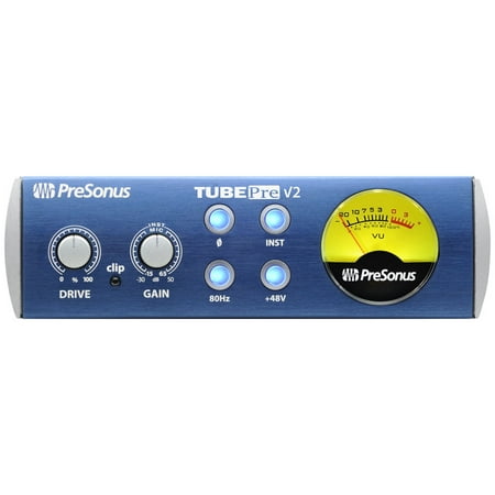 PreSonus TubePre v2 Compact Single-channel Mic Preamp w/2 XLR