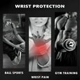 thumbnail image 3 of XIRQI 2 Pack Adjustable Sport Wrist Brace Support Wrap Strap Hand Carpal Tunnel Brace Fitness Suitable Both Right Left Hands, 3 of 7