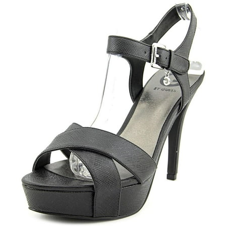 

G by Guess Womens Cenikka Open Toe Ankle Strap Platform Pumps