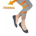 thumbnail image 4 of Sierra Socks Girls' Thermal Footless Tight G11927 (Gray, L (10-12 yrs)), 4 of 5