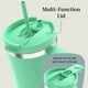 thumbnail image 2 of Termo Contigo Vaso Térmico Asa 40oz Acero Mezcladora Shaker verde, 2 of 6