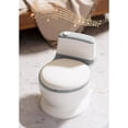 thumbnail image 4 of Orinal para Bebé Extraíble CUTICAT con Protector contra Derrames Gris, 4 of 8