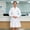 White, variant on Elegant Lab Coat for Classic Duty and with Notched Collar and Slant Pockets for Everyday and Lab Use