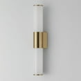 thumbnail image 4 of 52500WTNAB Maxim Lighting Tubo - 20W 1 LED Bath Vanity-3.5 Inches Tall and 18 Inches Wide-Natural Aged Brass Finish, 4 of 5