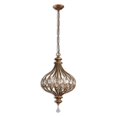 thumbnail image 1 of Uttermost Sabina 3 Light Pendant in Gold, 1 of 5
