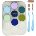 thumbnail image 2 of PanPastel Ultra Soft Artist Pastel Set 9ml 7/Pkg-Flower Coloring #2 - Susan's Garden, 2 of 2