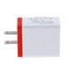 thumbnail image 3 of Cateissary rápido de 3 puertos para 3 USB para de teléfono móvil para Adaptador de de pared Cargadores de dispositivos electrónicos enchufe rojo y estadounidense Enchufe de EE. UU., 3 of 5