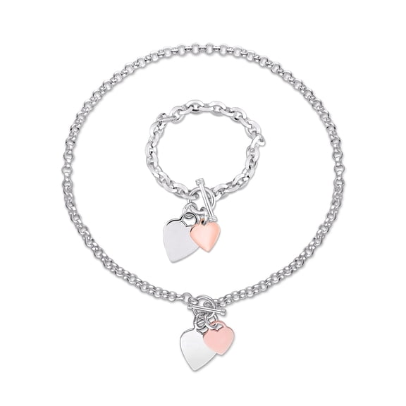 Everly Women's Sterling Silver Bracelet Jewelry Set