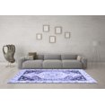 thumbnail image 3 of Ahgly Company Indoor Rectangle Abstract Blue Modern Area Rugs, 7' x 9', 3 of 4