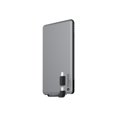thumbnail image 1 of mophie Powerstation Plus mini - Power bank - 4000 mAh - 2.1 A (USB, Micro-USB Type B) - on cable: Micro-USB, Lightning - space gray, 1 of 5