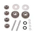 thumbnail image 2 of Differential Bevel Gear, Replacement Steel RC Car Bevel Gear Improve Driving Force  For 1/7 RC Car, 2 of 8