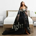 thumbnail image 5 of The Twilight Saga Blankets Ultra Soft Flannel Blanket All Season Fuzzy Blanket Fluffy Cozy Blanket For Couch Bed Sofa 40"X30", 5 of 9