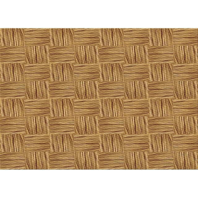 Ahgly Tapis Rectangulaire Lavable en Machine Intérieur Transitionnel Acajou Brun, 8 Pieds x 12 Pieds