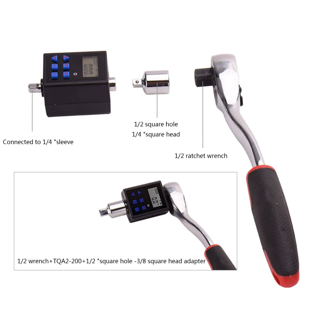 ANXPTIME Professional Electronic Torque Wrench Inspection Repair Tool Accurate Digital Meter for Versatile Reliable Performances