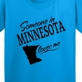 thumbnail image 4 of Inktastic Someone in Minnesota Loves Me Youth T-Shirt, 4 of 5