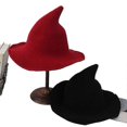 thumbnail image 2 of witch hat knitted wool witch halloween witch hat bucket hat party halloween christmas gift, 2 of 4