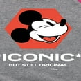thumbnail image 3 of Disney - Mickey Mouse - Iconic But Still Original - Toddler & Youth Girls Raglan Graphic T-Shirt, 3 of 5