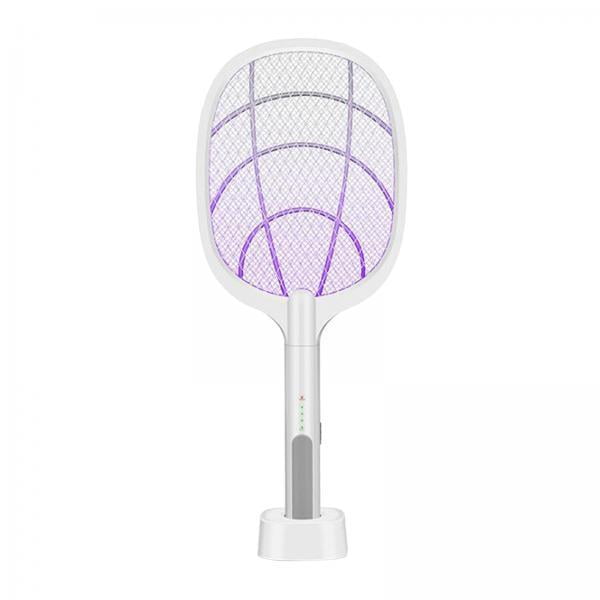 2x Matador de Mosquitos Eléctrico de Mano Racket Interior shamjiam matamoscas electrico