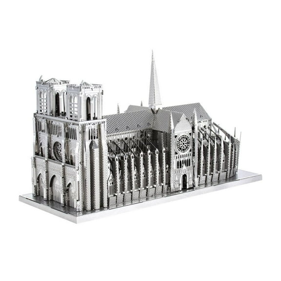 Metal Earth Premium Notre Dame de Paris 3D Laser Cut Model Fascinations 013030