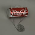 thumbnail image 4 of Licensed Coca-Cola Classic Can Evening Bag Coke Clutch, 4 of 5