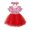 Red, variant on Vedolay Dress Kids Toddler Girl Long Sleeve Ruffle Layered Floral Tulle Tutu Dresses,Blue 18-24 Months
