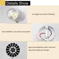 thumbnail image 3 of Toystoory Lámpara de pared LED giratoria de 5W y 360 grados, luz LED COB para decoración del hogar, 6000K, blanco frío, CA 85-265V Iluminación y accesorios Toystoory HA024282-00, 3 of 6