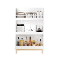 thumbnail image 5 of Yoneston Wall-Mounted Kids Bookshelf with 4 Open Face Display Shelves, Modern White Bookcase Rack for Toddler Bedrooms, Nurseries and Playrooms, 5 of 7