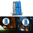 thumbnail image 4 of Juego de Cuerdas para Tienda de Campaña Liviana Y Reflectante con 2 Agujeros Tensor de Cuerda para Acampar para Tiendas de Campaña Al Aire Libre Lonas Azul Sunnimix Cuerda de tienda Guyline, 4 of 7