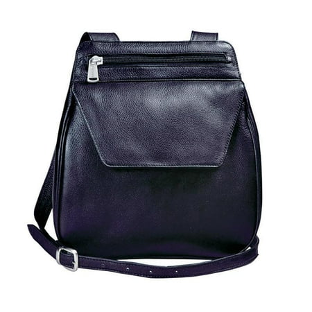 Winn International Cowhide Napa Leather Tag-Along Shoulder Bag